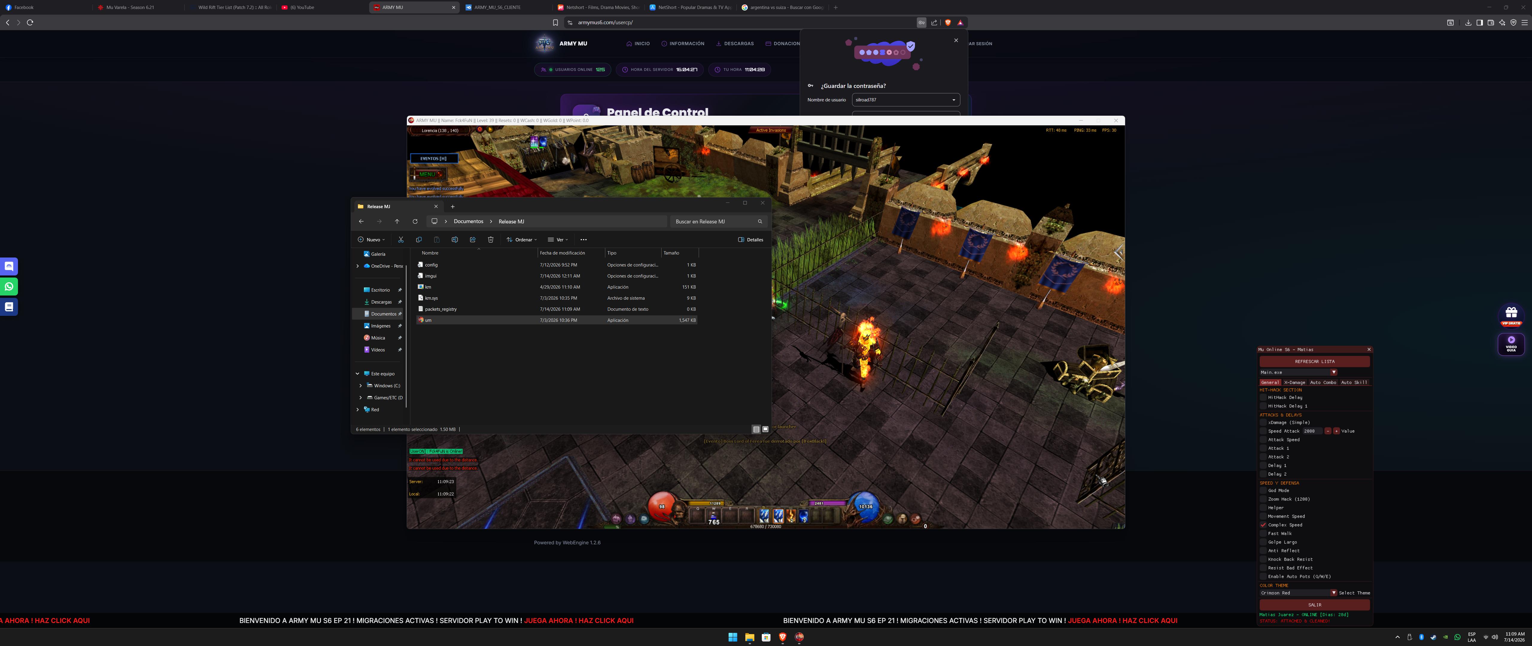 Prueba de funcionamiento de LayerShield 5