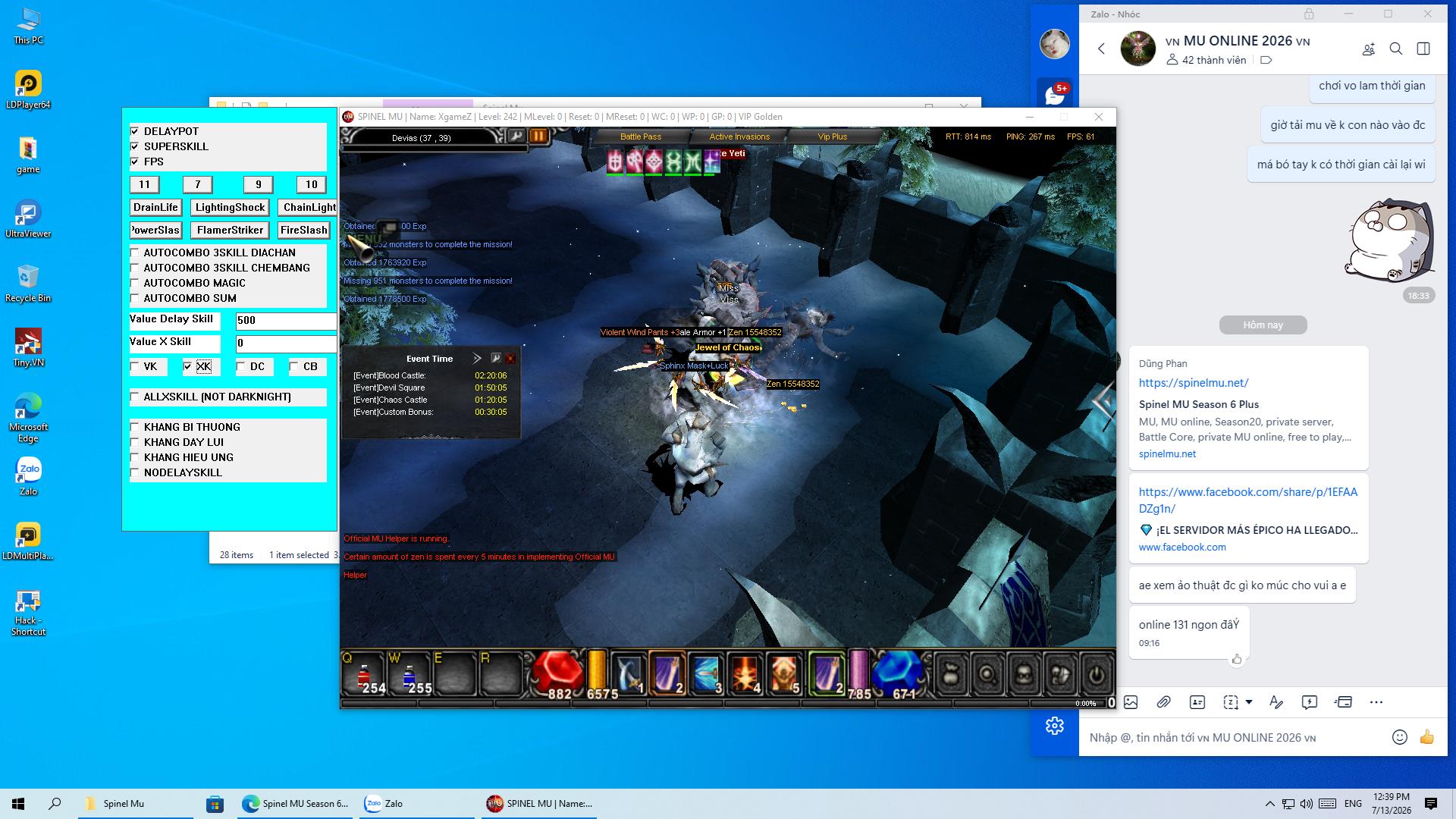 Prueba de funcionamiento de LayerShield 6