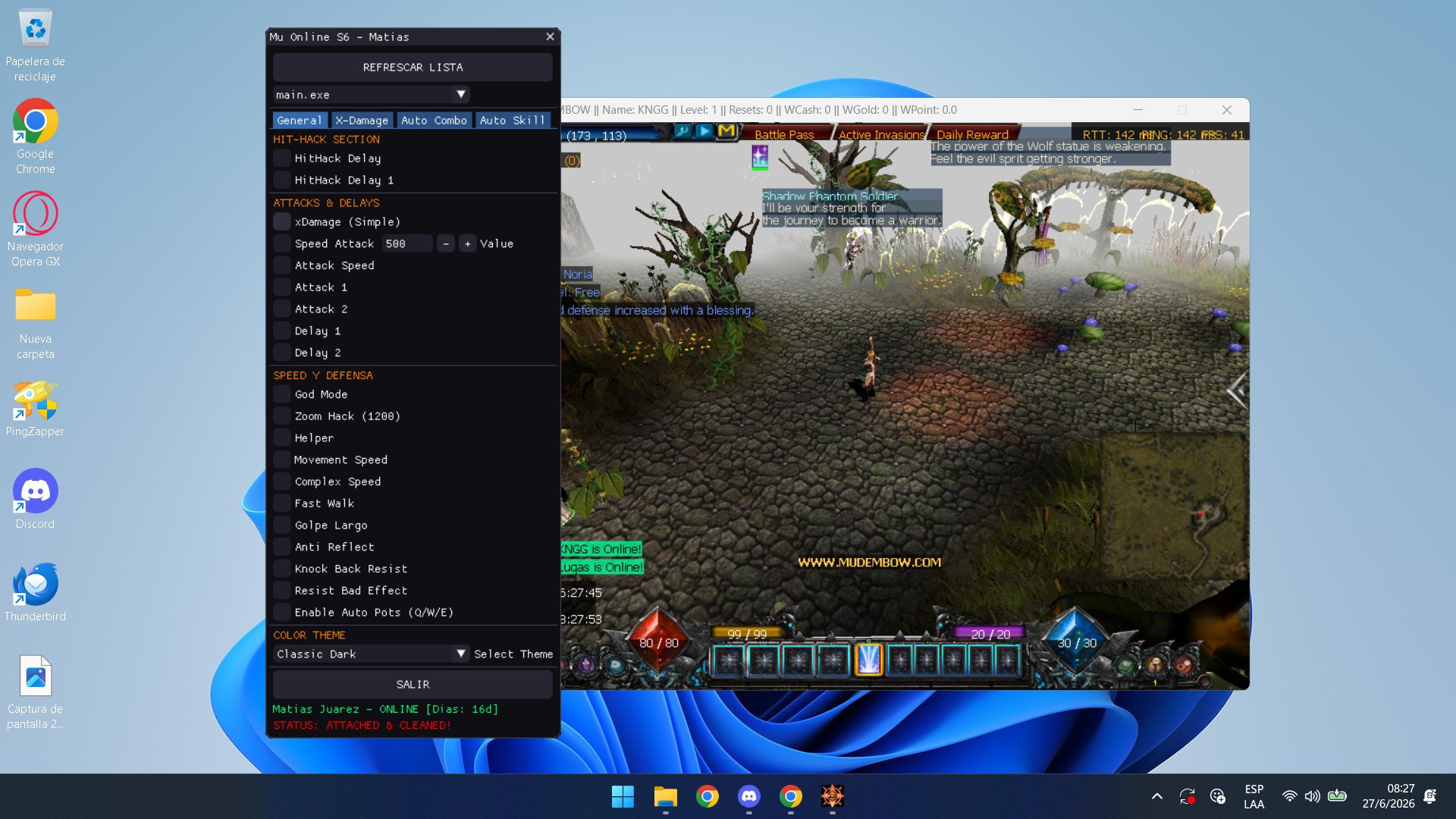 Prueba de funcionamiento de LayerShield 17