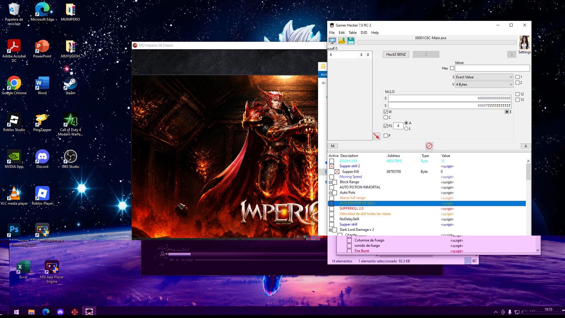 Prueba de funcionamiento de LayerShield 20